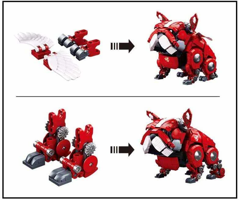 Konstruktorius Sluban Bulldog M38-B1112A, plastikas