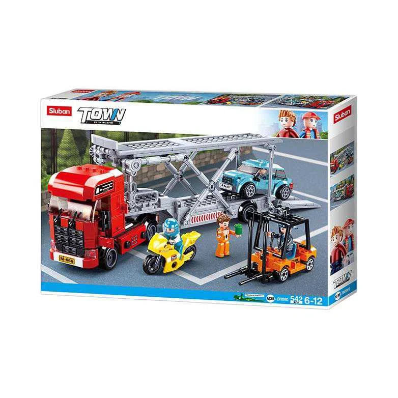 Konstruktors Sluban Car Transporter M38-B0880, 542 gab.