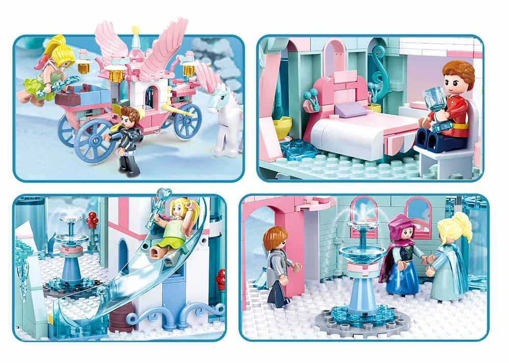 Konstruktors Sluban Fairy Tale M38-B0789, 1324 gab.