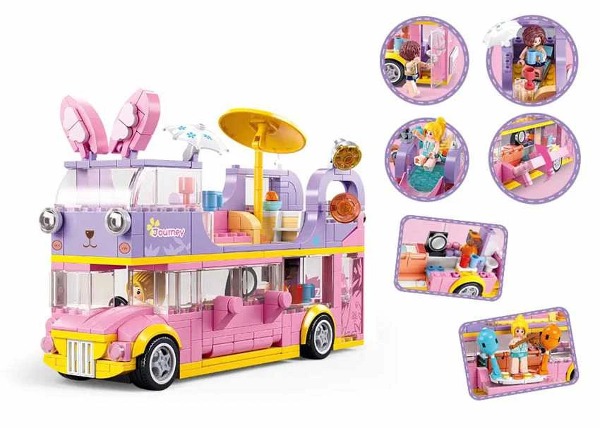 Konstruktorius Sluban Girls dream Music M38-B1165, plastikas