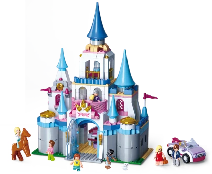 SLUBAN Safyrinė pilis (815PCS), M38-B0610