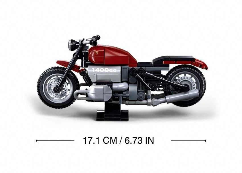 Konstruktorius Sluban Motorcycle M38-B1131, plastikas