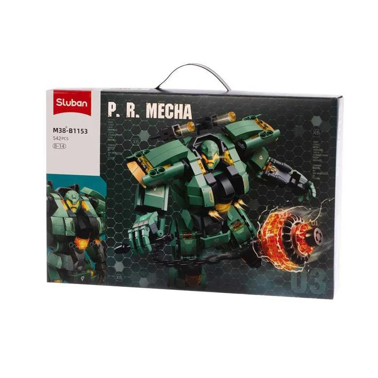 Konstruktorius Sluban PR Mecha M38-B1153, 542 vnt.