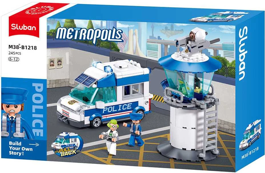 Konstruktorius Sluban Metropolis M38-B1218, plastikas