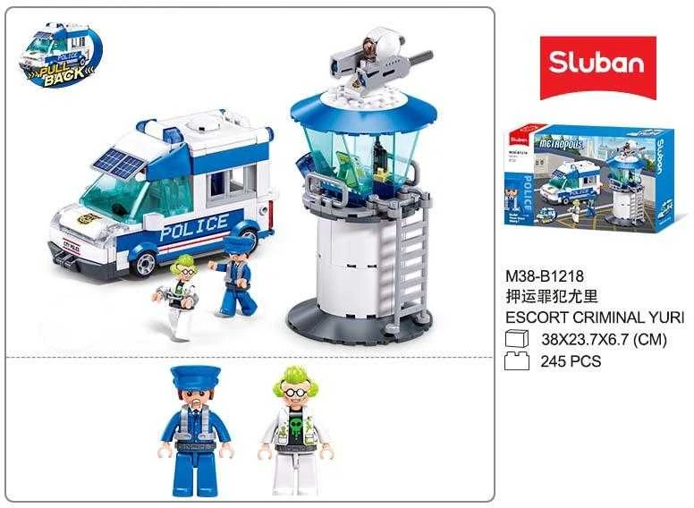 Konstruktorius Sluban Metropolis M38-B1218, plastikas