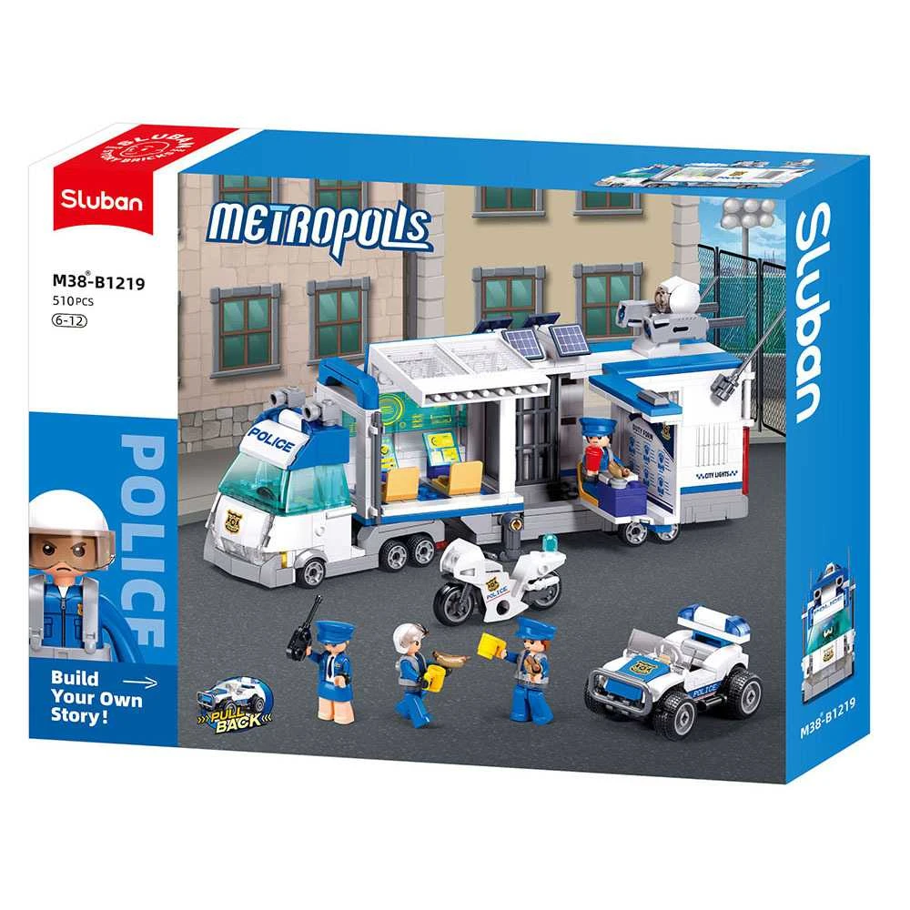 Konstruktorius Sluban Metropolis M38-B1219, plastikas