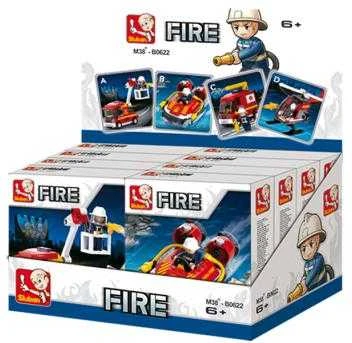Konstruktorius Sluban Sluban Fire Fire 4 Designs M38-B0622
