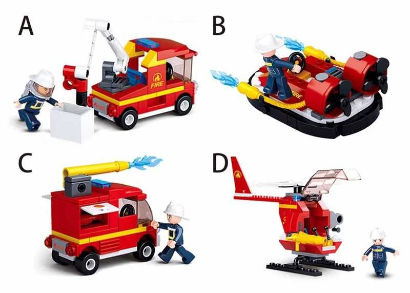 Konstruktorius Sluban Sluban Fire Fire 4 Designs M38-B0622