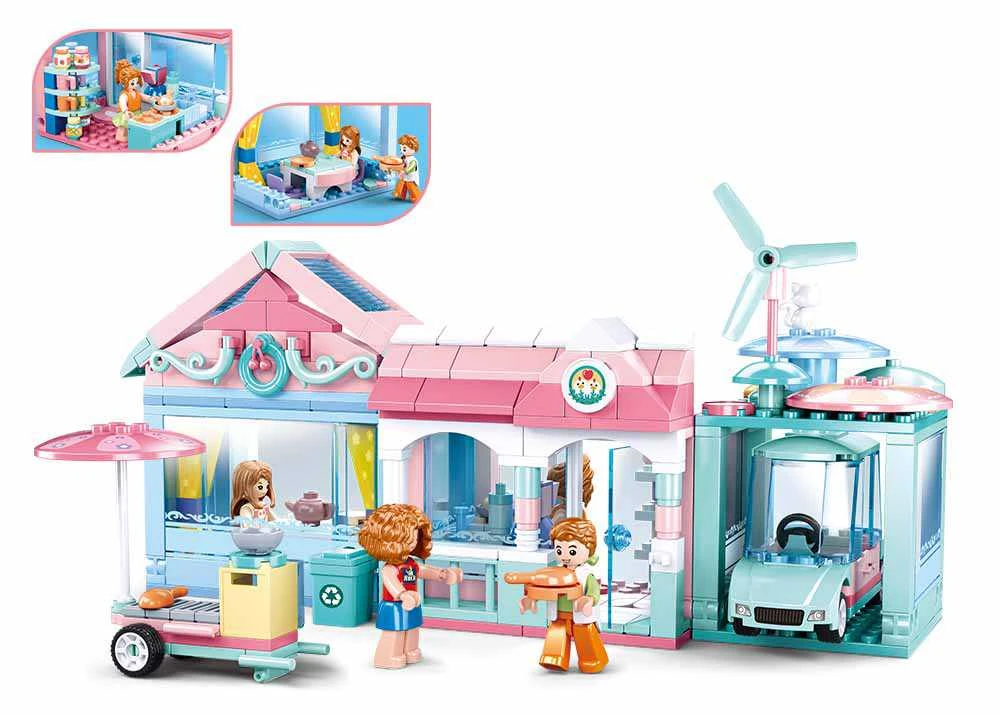 Konstruktorius Sluban Sluban Girl's Dream M38-B0822, 410 vnt.