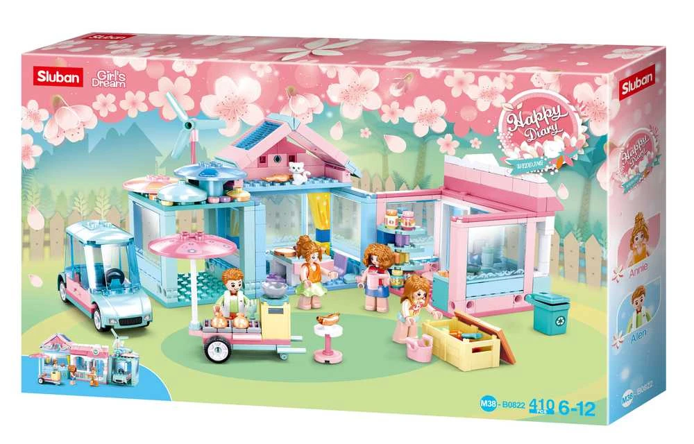 Konstruktorius Sluban Sluban Girl's Dream M38-B0822, 410 vnt.