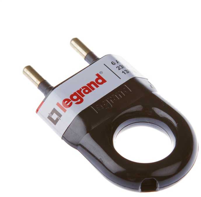 Kištukas Legrand 50163, IP20, 6 A, 230 V