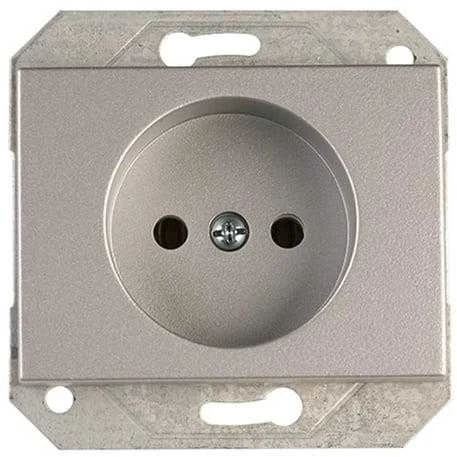 Kištukinis lizdas VILMA XP500, metalo spalvos