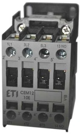 Eti Polam Kontaktorius ETI AC-3, CEM12.10, 12 A, 5.5 kW