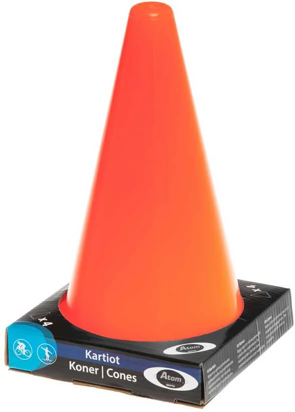 Treniruočių kūgiai Atom 286550, 4 vnt