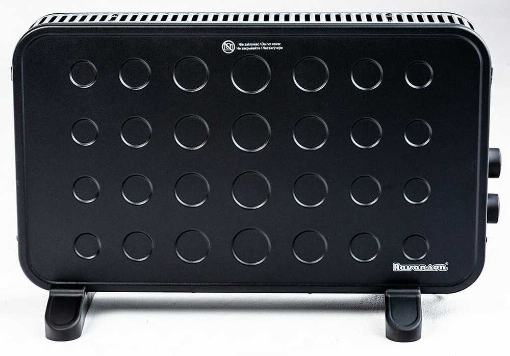 Elektrinis Šildytuvas - Ravanson CH-9000BT 2000 W, Juodas