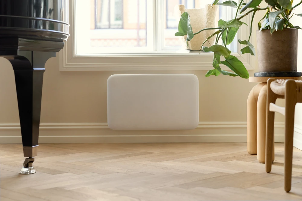 Konvekcinis šildytuvas Mill Invisible IB700DN, 700 W, skirtas 9–12 m² patalpoms, baltas, IPX4 aprašymas - Prekės nuotrauka