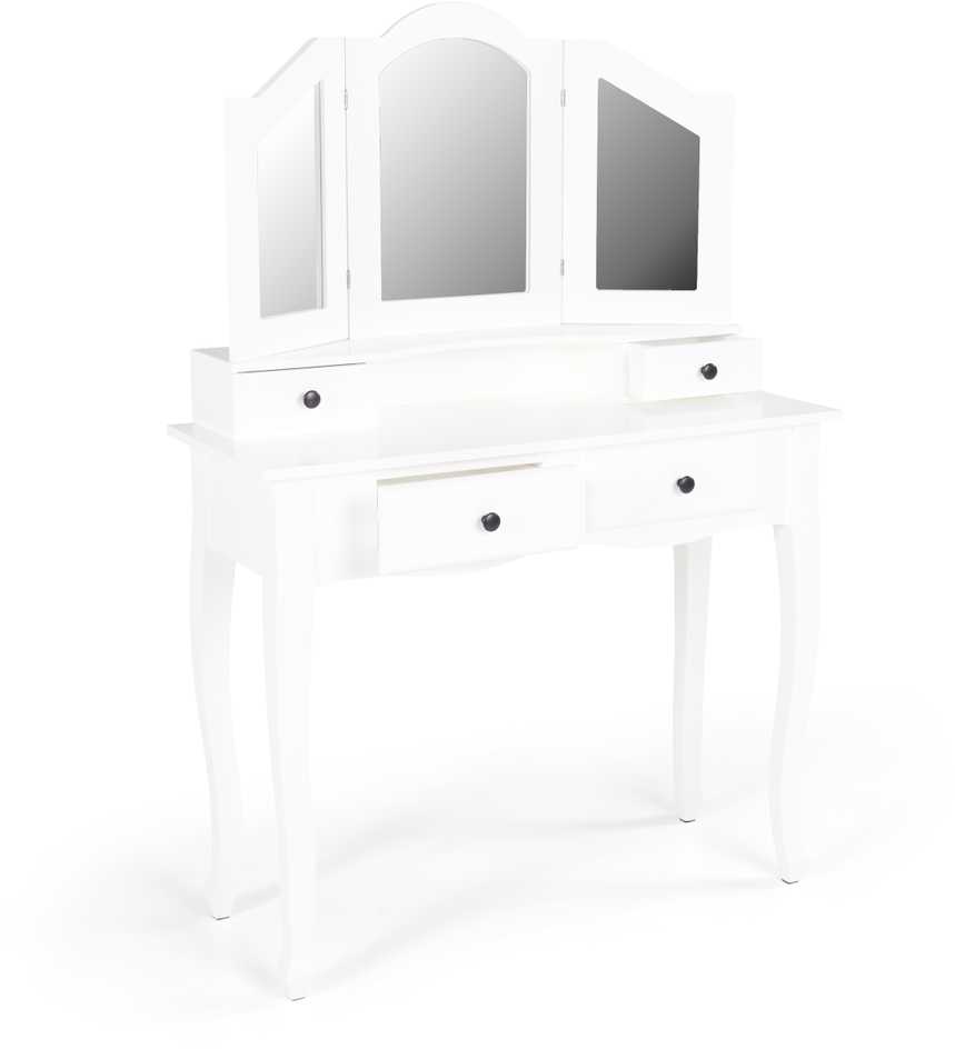 Standart TABLE ALIDA DRESS WHI W 4 DRAW 142X40X97