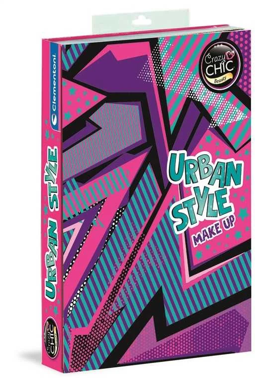 Clementoni ŽAISLINIS MAKIAŽO RINKINYS URBAN 18695