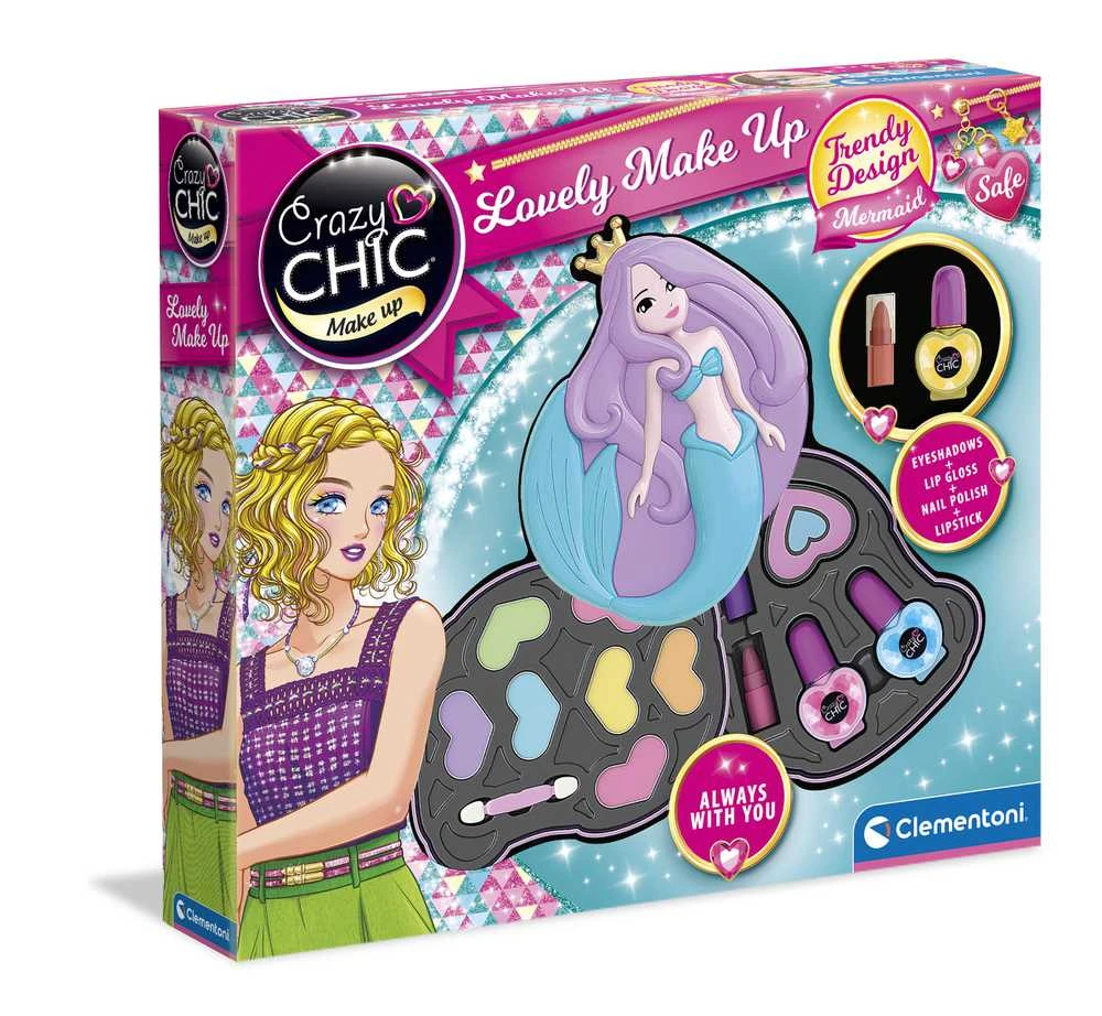 Clementoni „Crazy Chic“ kosmetika „Undinėlė“
