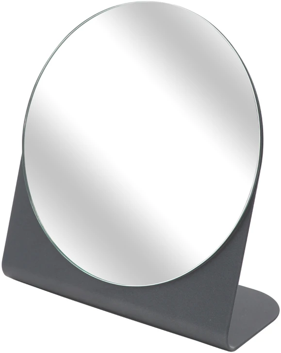 Kosmētiskais spogulis Ridder Arwen S, stāvošs, 15.0 cm x 16.5 cm, melna krās.