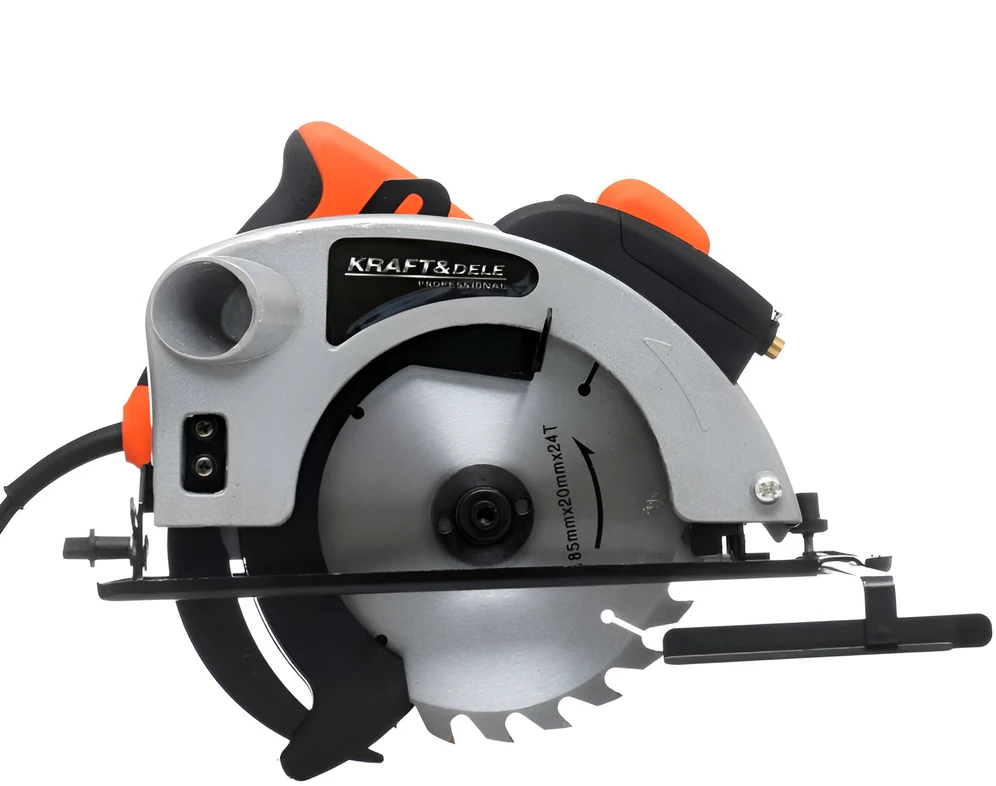 Kraftdele pjūklas ręczna tarczowa 2850W laser KD1719