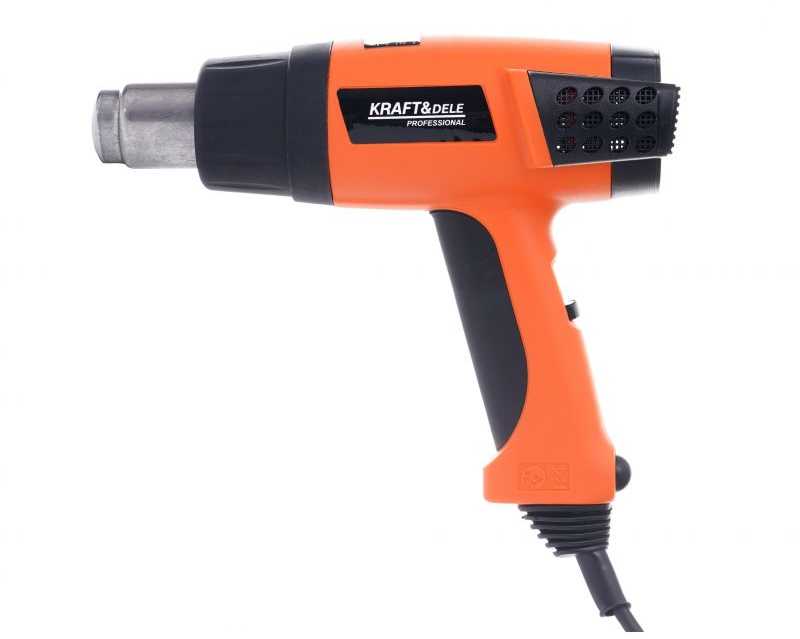 Kraftdele Kraftampdele Šilumos pūtiklis KD10391 2000W 350-550°C