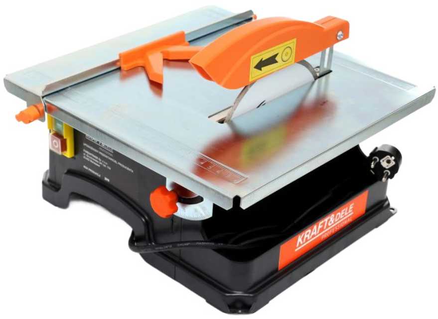 Kraftdele Kraftampdele Plytelių pjaustyklė 1800 W 180 x 22 mm KD549
