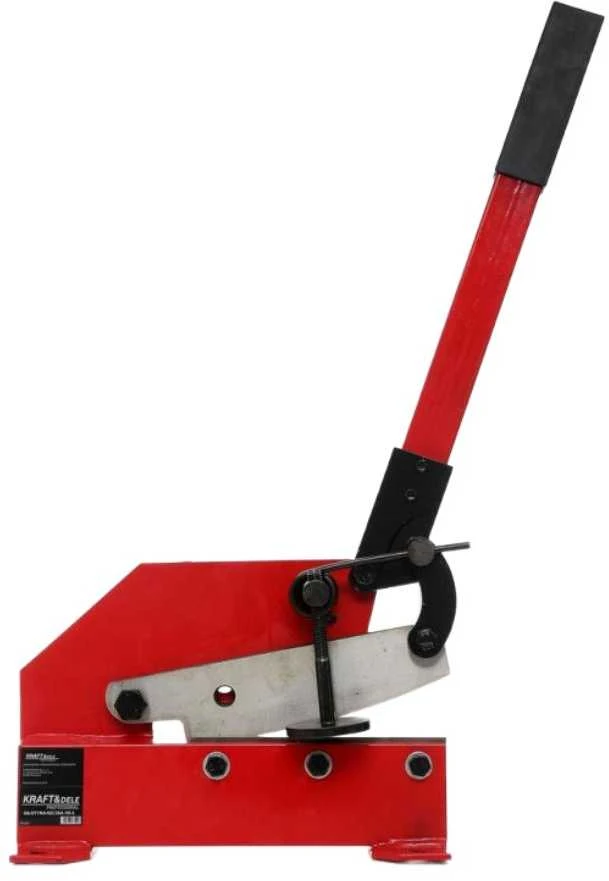 Kraftampdele Kraft&Dele Giljotina lakštiniam metalui ir strypams HS-5, peilio ilgis 125 mm