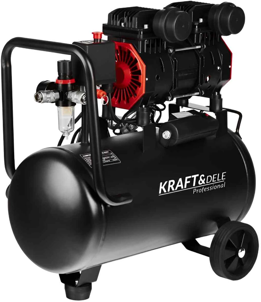 Kraftampdele Bealyvis kompresorius 24l 110l/min 8bar KD1385