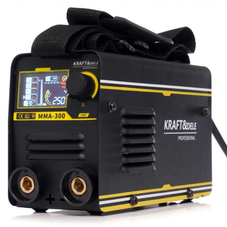 Kraftdele Kraftampdele Inverterinis suvirinimo aparatas KD1868 300A MMA LCD iki 4 mm