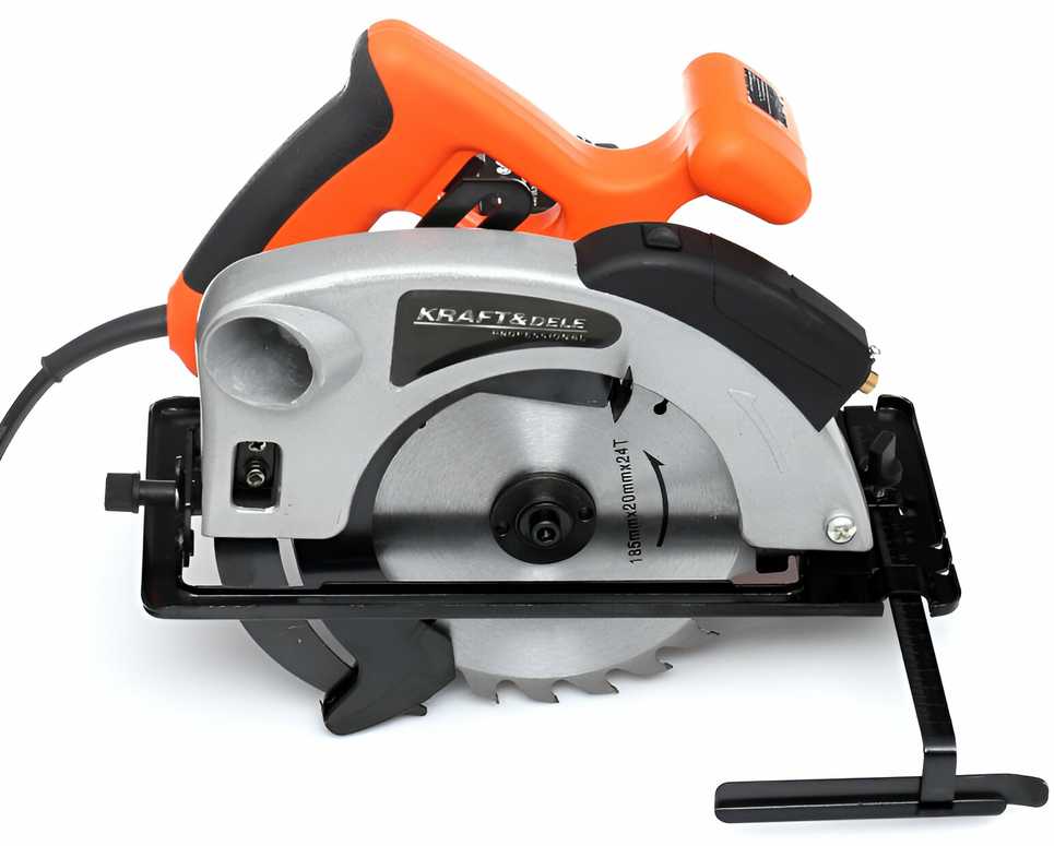 Kraftdele pjūklas ręczna tarczowa 2850W laser KD1719