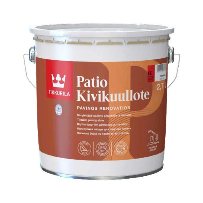 Tikkurila PATIO KIVIKUULLOTE EK BASE PAINT 2,7L