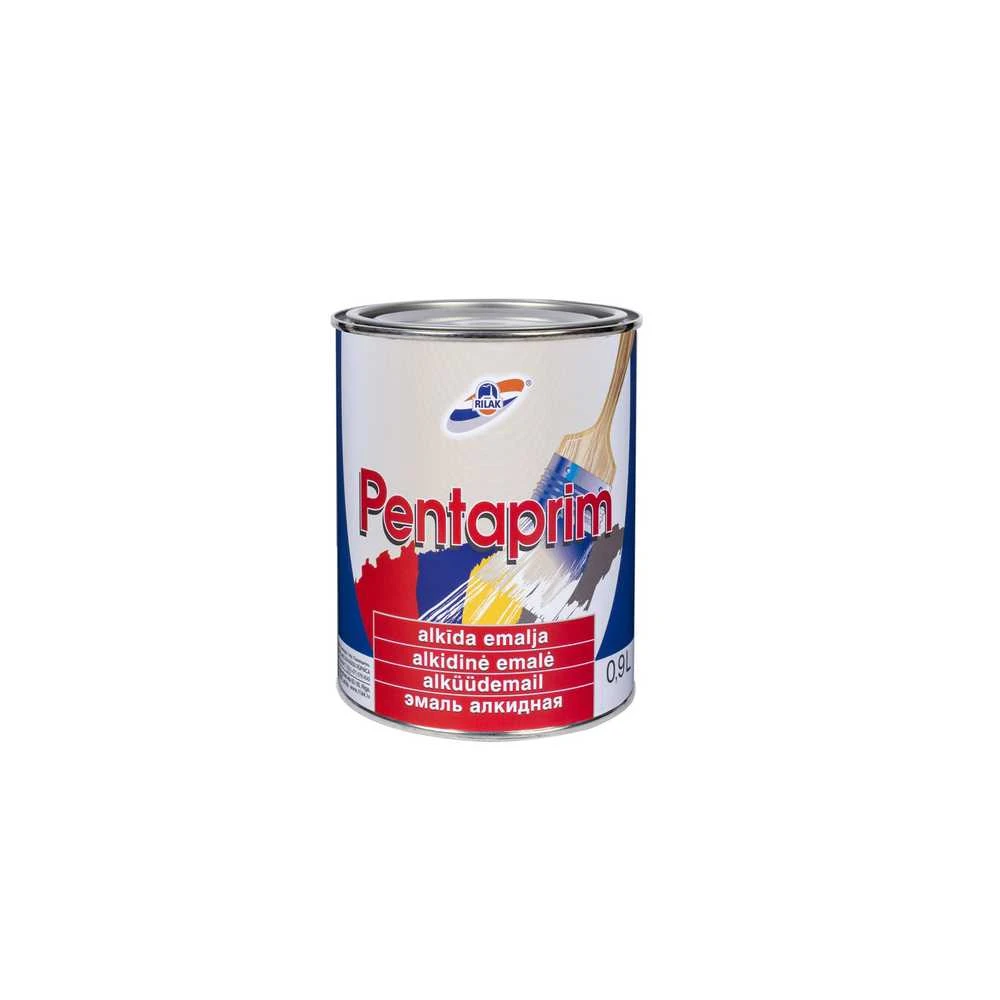 Dažai, universalūs Rilak Pentaprim, blizgus, 0.9 l, geltonai ruda sp.