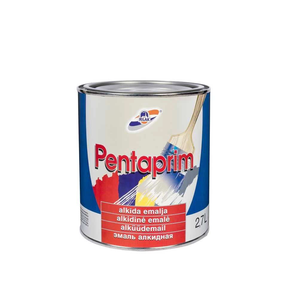 Dažai, universalūs Rilak Pentaprim, blizgus, 2.7 l, šviesiai mėlyna sp.