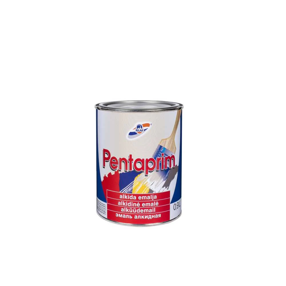 Rilak EMALĖ PENTAPRIM JUODA 0.8KG//0,9L