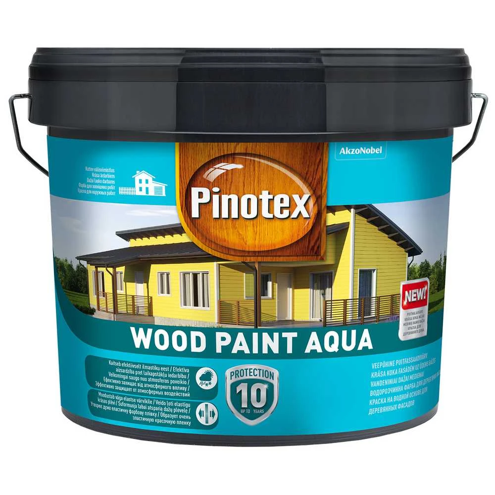 Pinotex OP PINOTEX WOOD PAINT AQUA DARK BROWN 9L