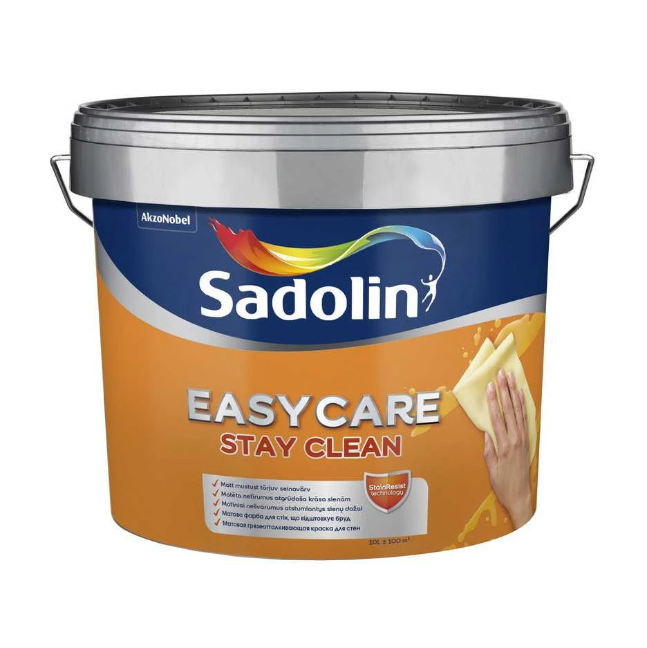 Dažai Sadolin Easycare, balta sp., 10 l