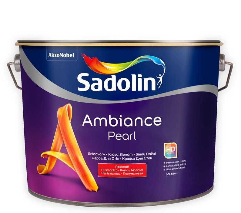 Dažai SADOLIN AMBIANCE PEARL BC 9.3 l