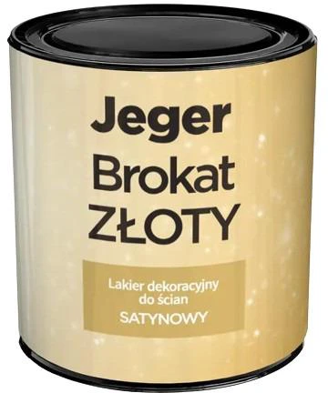 Dažai, sienoms Jeger Brokat, aukso sp., 0.5 l