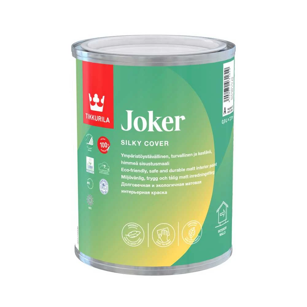 Dažai Tikkurila Joker, balta sp., 0.9 l