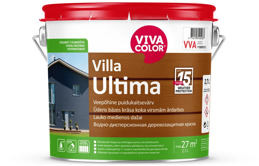 VivaColor fasadiniai dažai VILLA ULTIMA VC 2,7 l