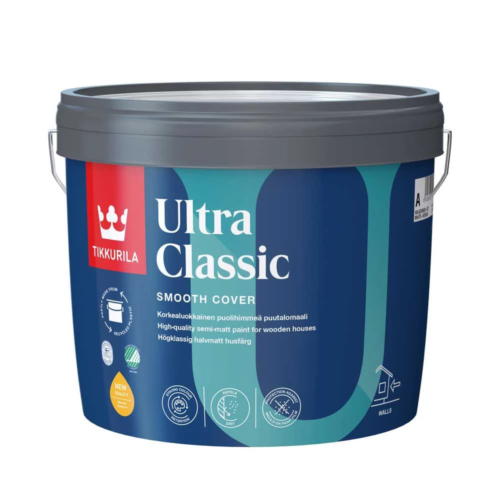 Tikkurila Medinių fasadų dažai Ultra Classic C 2.7L