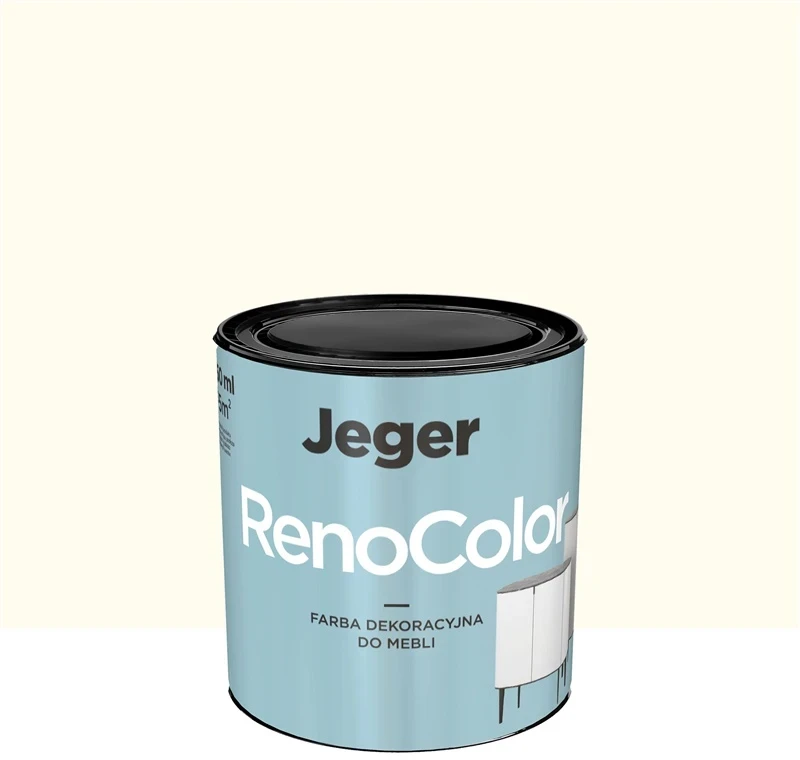 KRĀSAS MĒBELĒM JEGER RENOCOLOR ECRU 0.45L