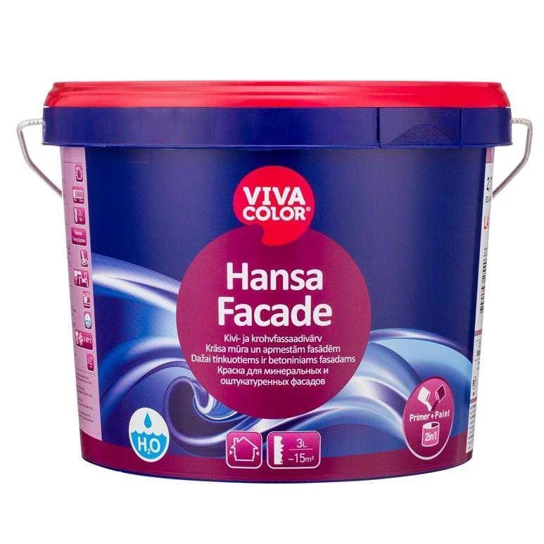 VivaColor fasadiniai dažai HANSA fasadiniai 2,7 l LA-ALUS