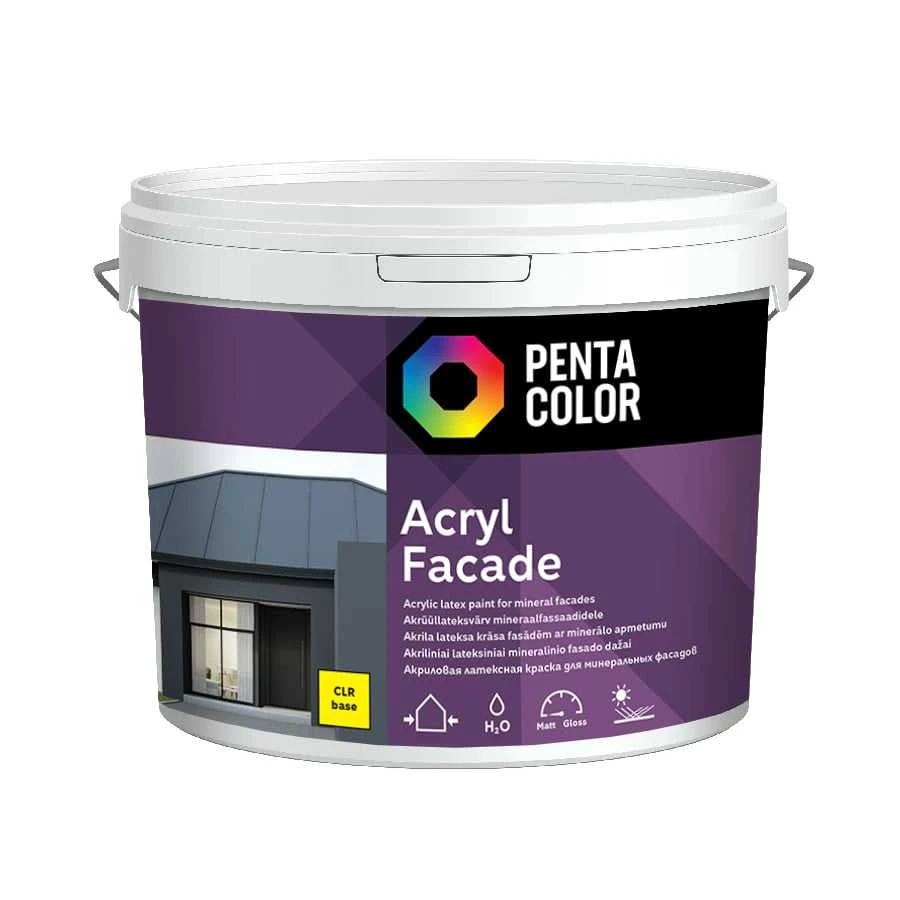 Dažų bazė Pentacolor, emulsiniai, visiškai matinis, 10 l