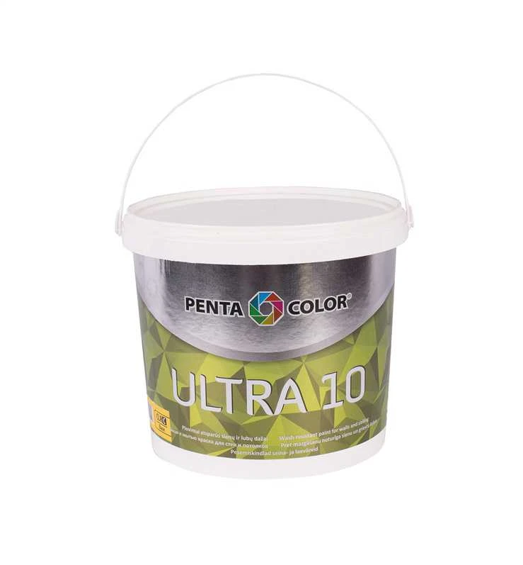 Dažų bazė Pentacolor Ultra 10, emulsiniai, pusiau matinis, 5 l