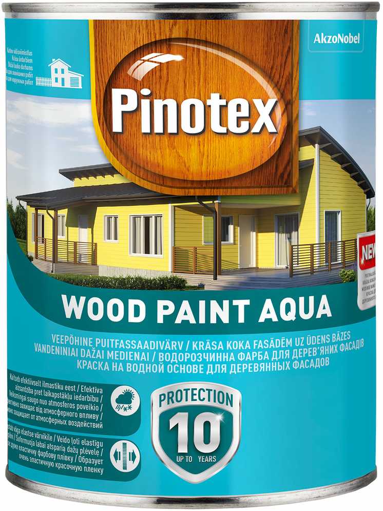 Dažai Pinotex Wood Paint Aqua. BC bazė. 0.93 l