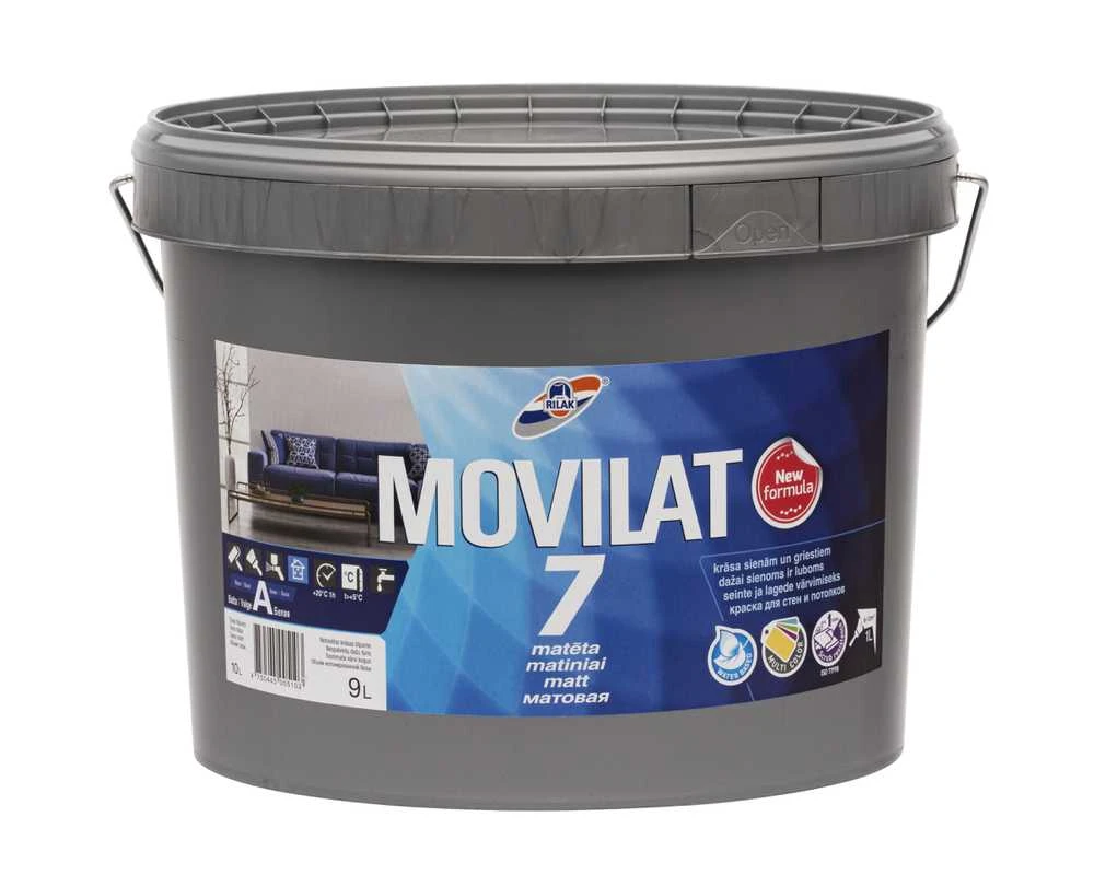 Rilak DISPER VAND DAŽAI MOVILAT-7(C) 3.6L MATINIAI