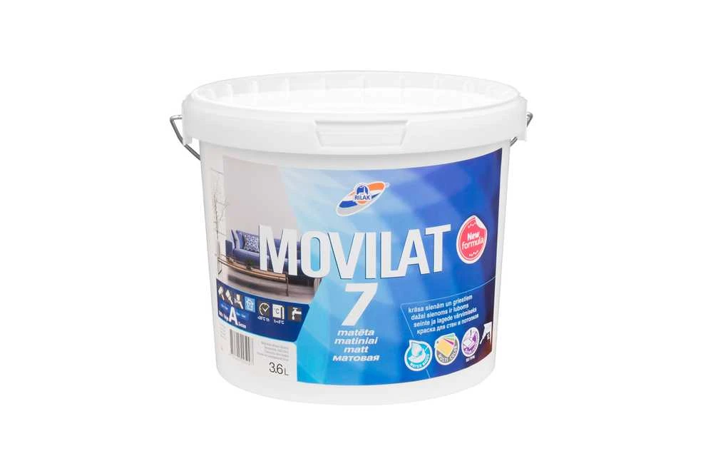Dažų bazė Rilak 7, emulsiniai, matinis, 3.6 l
