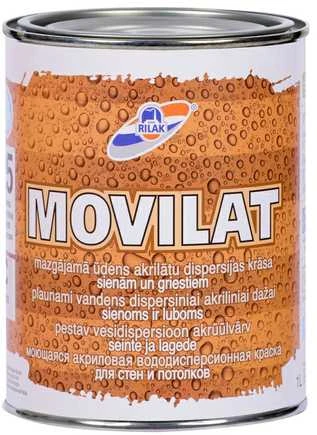 Dažai RILAK MOVILAT 25, bazė C (tonuojami), 900 ml.